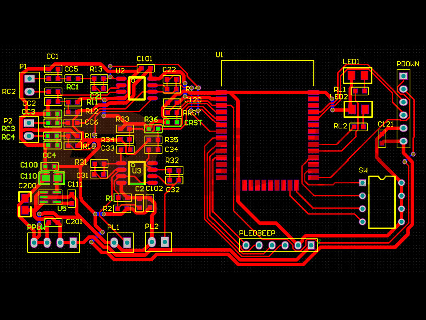 TFT液晶屏PCB設(shè)計(jì)注意問題之TFT液晶顯示模組基板結(jié)構(gòu)設(shè)計(jì)詳解